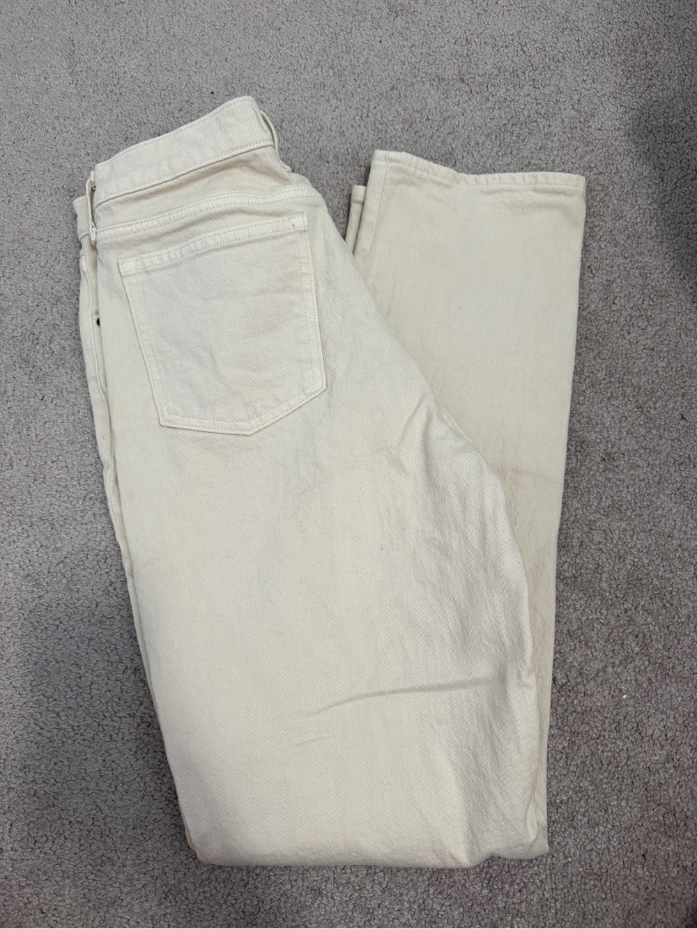 Abercrombie & Fitch The 90’s Straight Mid Rise Curve Love